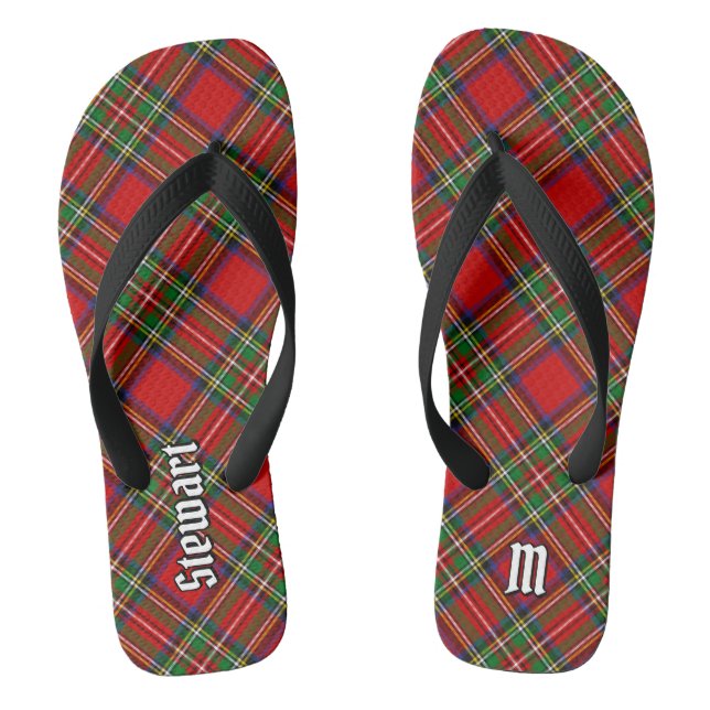 Royal Stewart Tartan Thongs (Footbed)