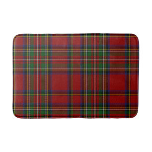 Royal Stewart Tartan Traditional Plaid Bath Mat