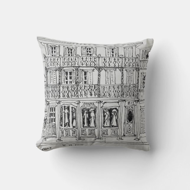 Royal Street, French Quarter | New Orleans Cushion (Front)