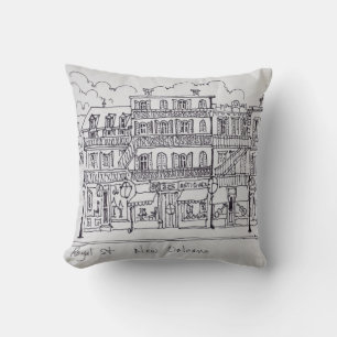Royal Street   New Orleans, Louisiana Cushion