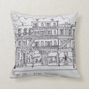 Royal Street   New Orleans, Louisiana Cushion