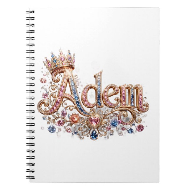  Royal Style Adam Design Notebook (Front)