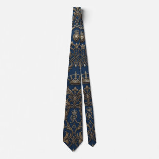 royal style pattern tie