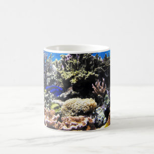 Royal Tang fish amongst the corals Coffee Mug