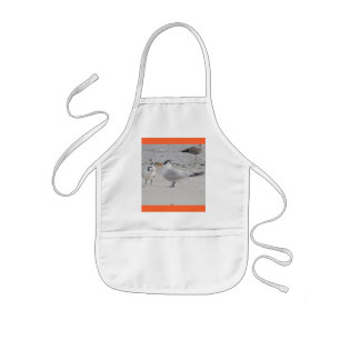 Royal Tern Baby Begging Child's Apron