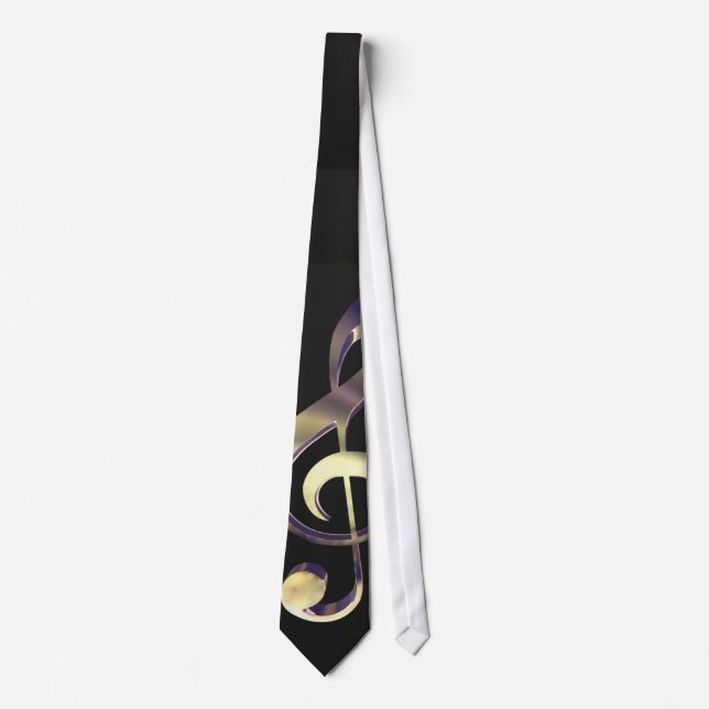 Royal Treble Clef Tie Two (Front)