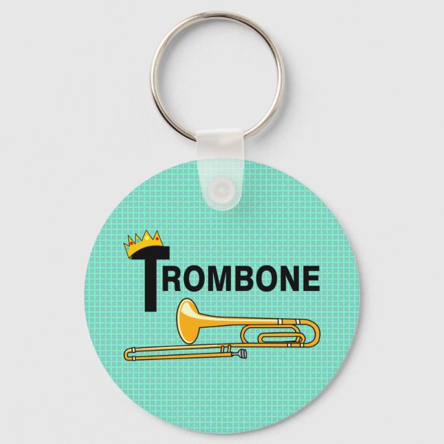 Royal Trombone Key Ring (Front)
