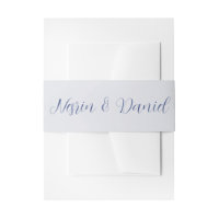 Royal Turkish Wedding Invitation Belly Band