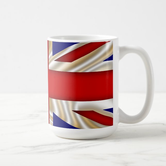 Royal Union Flag - Great Britain Coffee Mug (Right)