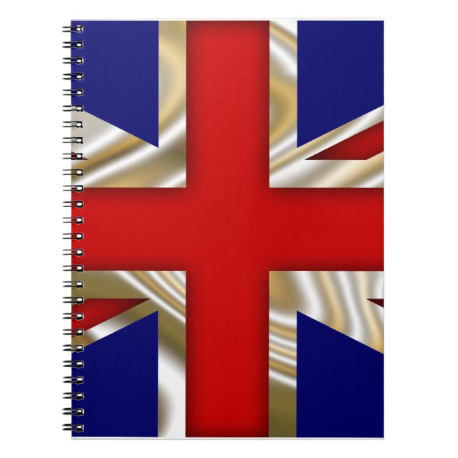 Royal Union Flag - Great Britain Notebook (Front)