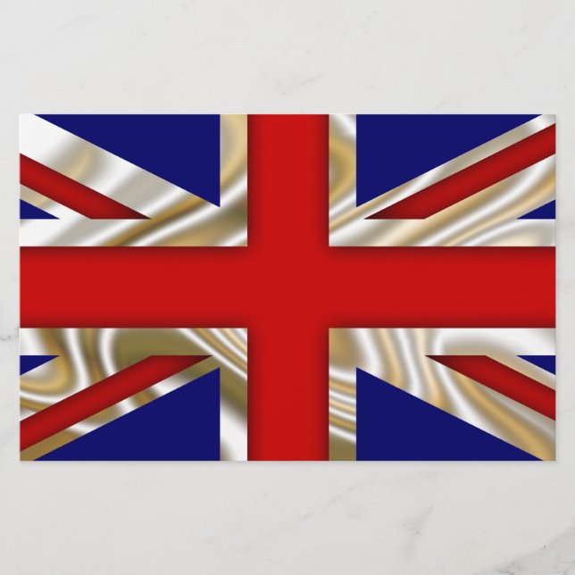 Royal Union Flag - Great Britain Stationery (Front)
