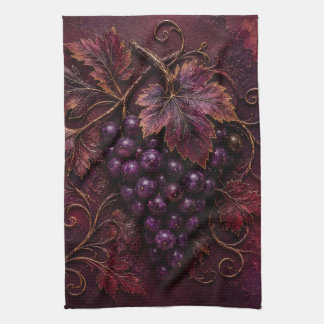 Royal Vineyard Elegance Tea Towel