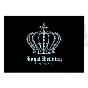 Royal Wedding 5.6" x 4" Card