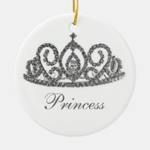 Royal Wedding/Bride's Tiara Ceramic Ornament