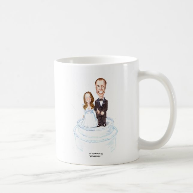 Royal Wedding Catherine &William Gifts Tees Etc. Coffee Mug (Right)