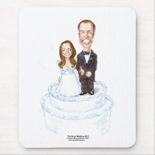 Royal Wedding Catherine &William Gifts Tees Etc. Mouse Pad