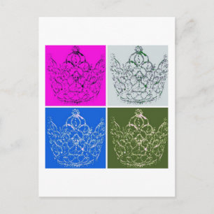 Royal Wedding/Crown Postcard