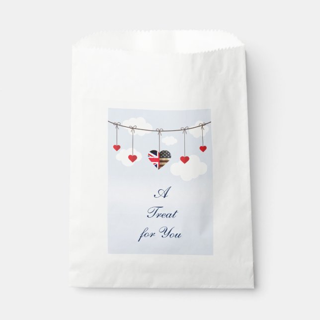 royal wedding favour bag (Front)
