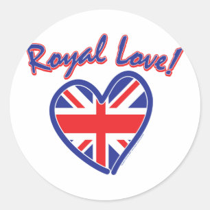 Royal Wedding Gifts/Kate & William Classic Round Sticker