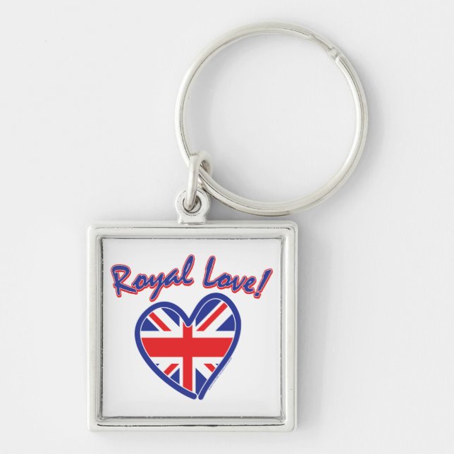 Royal Wedding Gifts/Kate & William Key Ring (Front)
