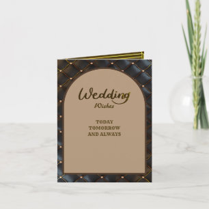 Royal Wedding Greetings & Wishing Congratulation Thank You Card