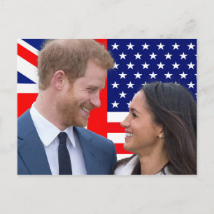 Royal Wedding Harry and Meghan Postcard