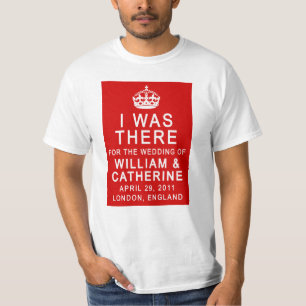 Royal Wedding I WAS THERE Tshirts