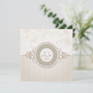 Royal wedding invitation