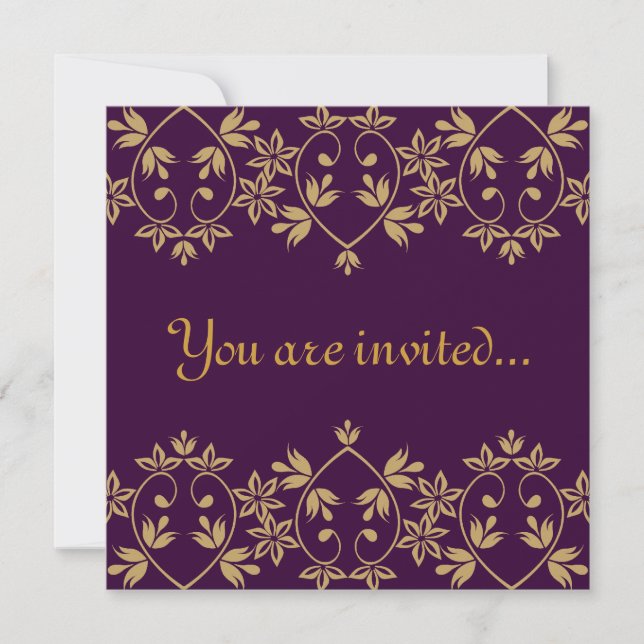 Royal Wedding Invitations (Front)