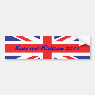 Royal Wedding /Kate and William Bumper Sticker