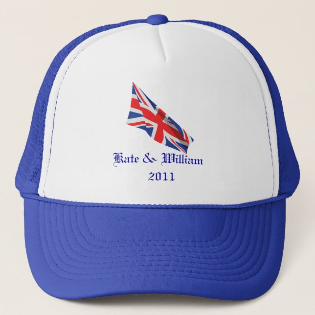 Royal Wedding /Kate and William Trucker Hat (Front)