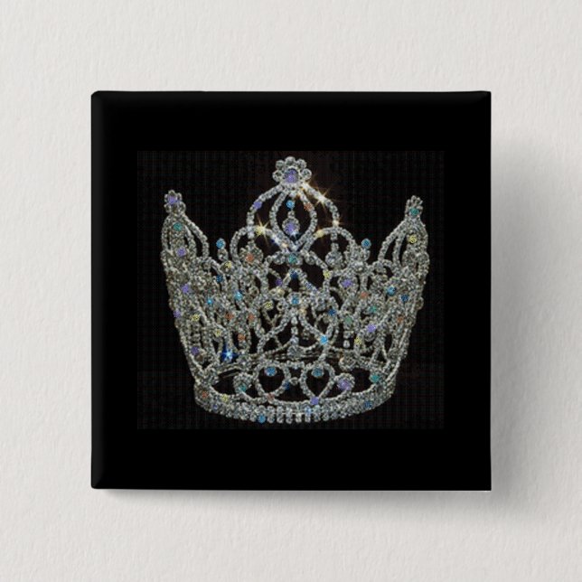 Royal Wedding/Kate & William 15 Cm Square Badge (Front)