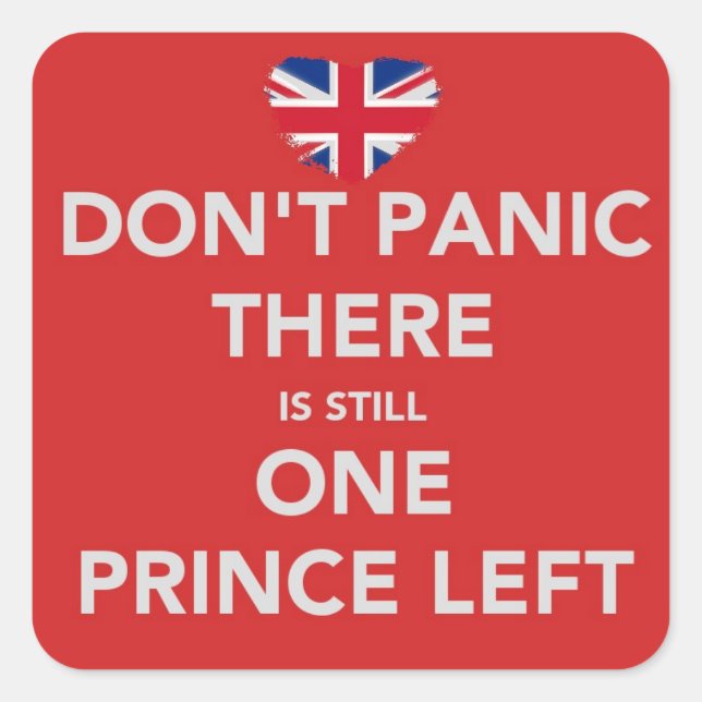 Royal wedding - Kate & William - 29th april 2011 Square Sticker (Front)