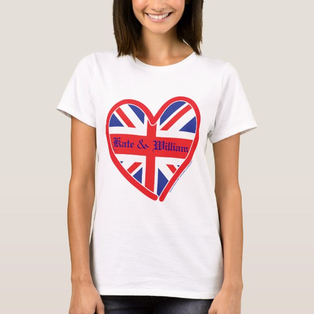 Royal Wedding/Kate & William T-Shirt (Front)