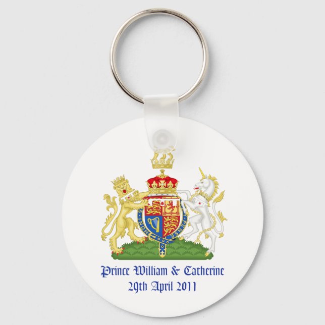 Royal Wedding Key Ring (Front)