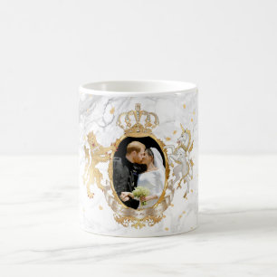 ROYAL WEDDING KISS, HARRY+MEGHAN COFFEE MUG