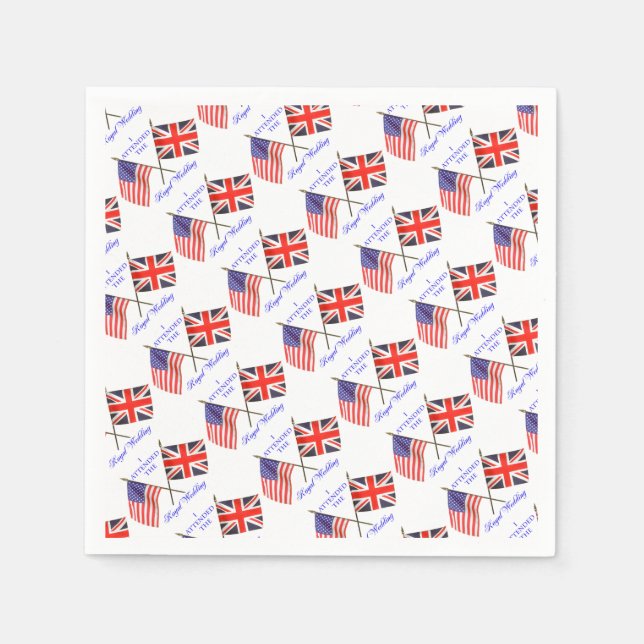 Royal Wedding Napkin (Front)