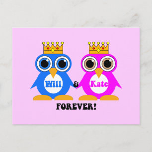 royal wedding postcard