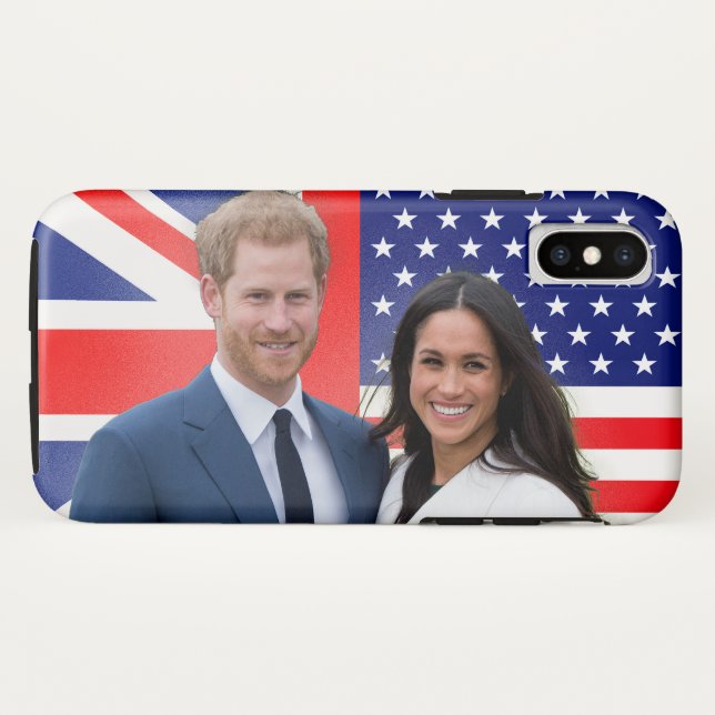 Royal Wedding Prince Harry and Meghan Markle Case-Mate iPhone Case (Back (Horizontal))