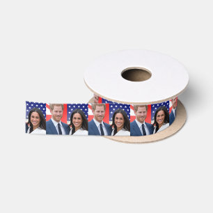 Royal Wedding Prince Harry and Meghan Markle Satin Ribbon