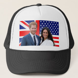 Royal Wedding Prince Harry and Meghan Markle Trucker Hat