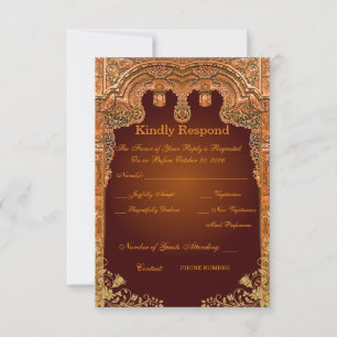 Royal Wedding Response Card