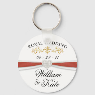 Royal Wedding - William & Kate Elegant Keepsakes Key Ring