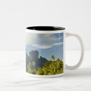 Royale honeymoon over-the-water suite at Bora Two-Tone Coffee Mug