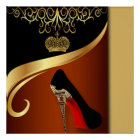 Royality Paris High Heel & Gold Crown