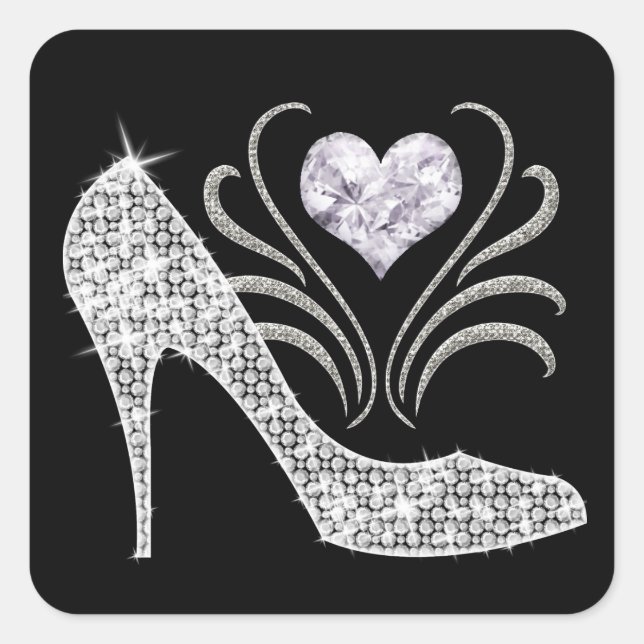 Royally Bling - SRF Square Sticker (Front)