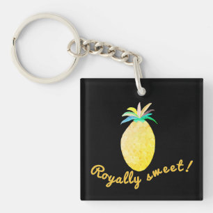 Royally Sweet Colourful Summer Fruit Key Ring