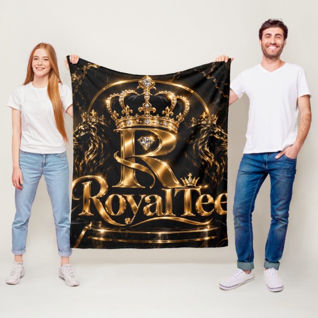 RoyalTee Throw Blanket (In Situ)