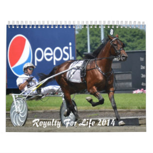 Royalty For Life 12 months 2014 Calendar II