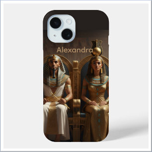 Royalty of Ancient Egypt King & Queen iPhone 15 Case